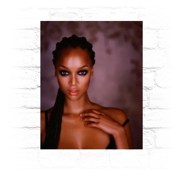 Tyra Banks Metal Wall Art