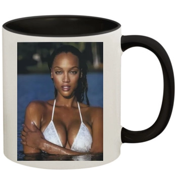 Tyra Banks 11oz Colored Inner & Handle Mug