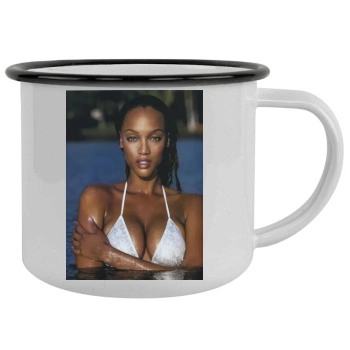 Tyra Banks Camping Mug