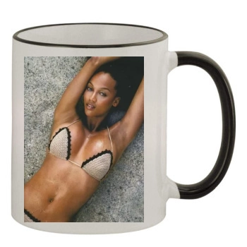 Tyra Banks 11oz Colored Rim & Handle Mug