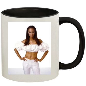 Tyra Banks 11oz Colored Inner & Handle Mug