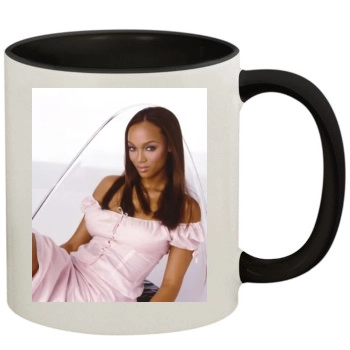 Tyra Banks 11oz Colored Inner & Handle Mug