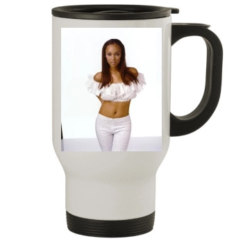 Tyra Banks Stainless Steel Travel Mug