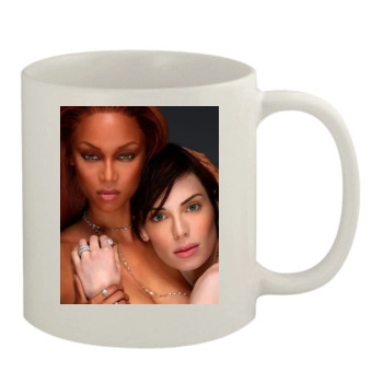 Tyra Banks 11oz White Mug