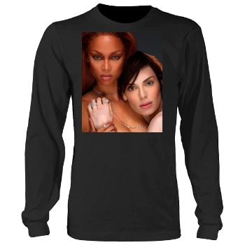 Tyra Banks Men's Heavy Long Sleeve TShirt