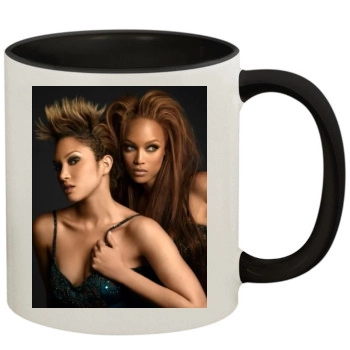 Tyra Banks 11oz Colored Inner & Handle Mug