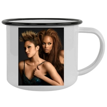 Tyra Banks Camping Mug