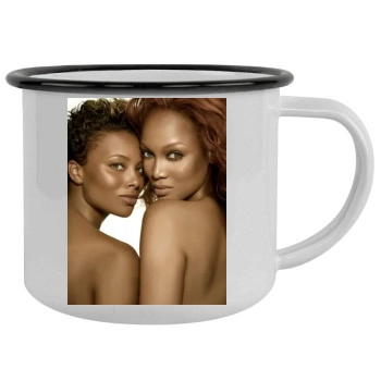 Tyra Banks Camping Mug