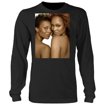 Tyra Banks Men's Heavy Long Sleeve TShirt