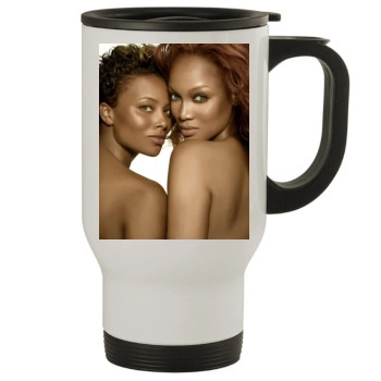 Tyra Banks Stainless Steel Travel Mug