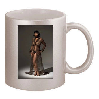 Toccara Jones 11oz Metallic Silver Mug