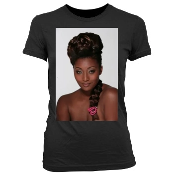 Toccara Jones Women's Junior Cut Crewneck T-Shirt