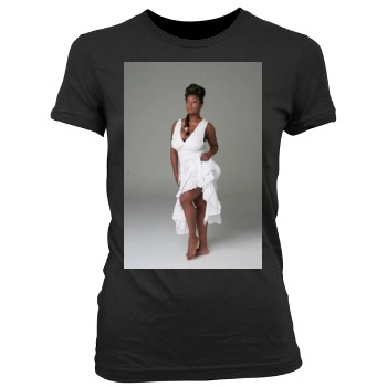 Toccara Jones Women's Junior Cut Crewneck T-Shirt