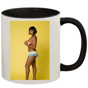 Toccara Jones 11oz Colored Inner & Handle Mug