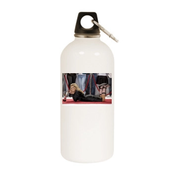 Trish Stratus White Water Bottle With Carabiner