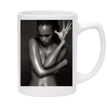 Tyra Banks 14oz White Statesman Mug