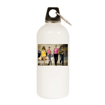 Mary Elizabeth Winstead White Water Bottle With Carabiner