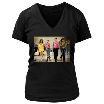 Mary Elizabeth Winstead Women's Deep V-Neck TShirt