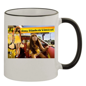 Mary Elizabeth Winstead 11oz Colored Rim & Handle Mug