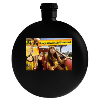 Mary Elizabeth Winstead Round Flask