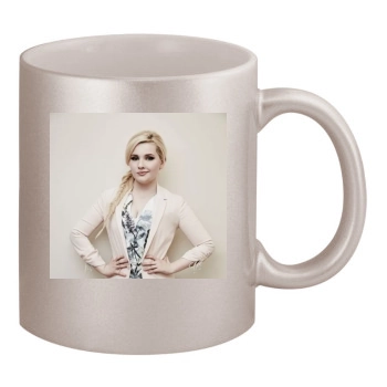 Abigail Breslin 11oz Metallic Silver Mug