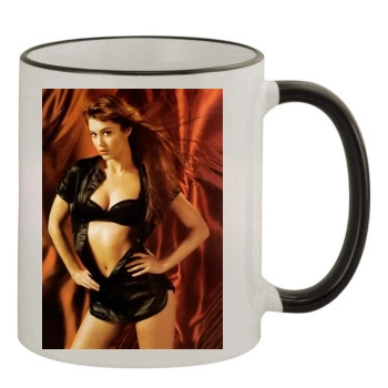 Mary Elizabeth Winstead 11oz Colored Rim & Handle Mug