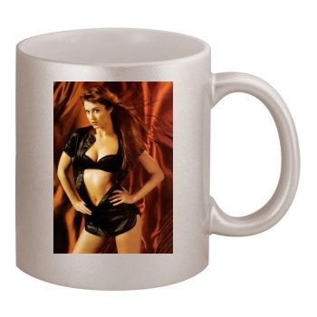 Mary Elizabeth Winstead 11oz Metallic Silver Mug