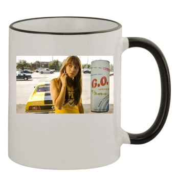 Mary Elizabeth Winstead 11oz Colored Rim & Handle Mug