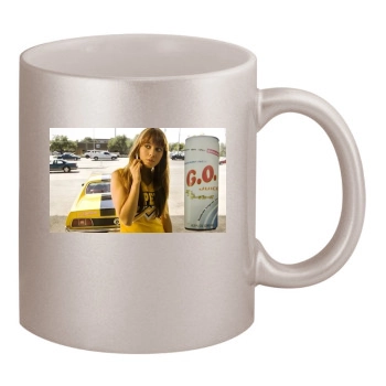 Mary Elizabeth Winstead 11oz Metallic Silver Mug