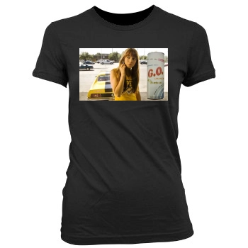 Mary Elizabeth Winstead Women's Junior Cut Crewneck T-Shirt