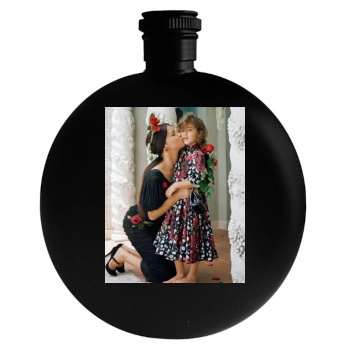 Adriana Lima Round Flask