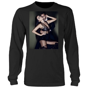 Adriana Lima Men's Heavy Long Sleeve TShirt