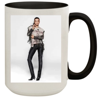 Adriana Lima 15oz Colored Inner & Handle Mug