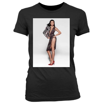 Adriana Lima Women's Junior Cut Crewneck T-Shirt