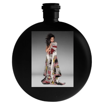 Adriana Lima Round Flask