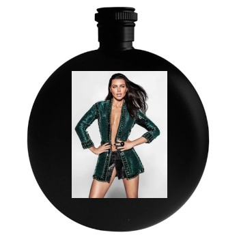 Adriana Lima Round Flask