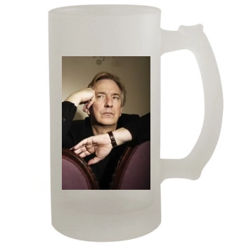 Alan Rickman 16oz Frosted Beer Stein