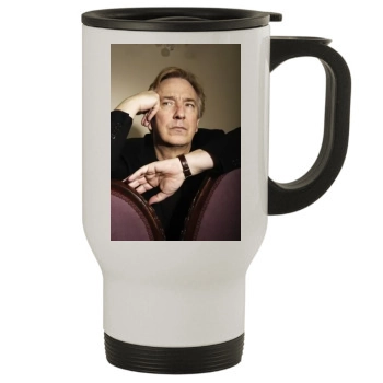 Alan Rickman Stainless Steel Travel Mug