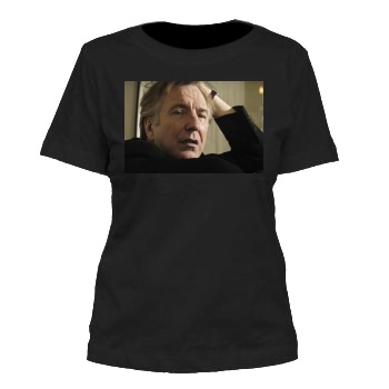 Alan Rickman Women's Cut T-Shirt