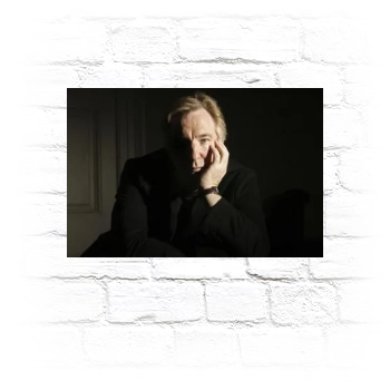 Alan Rickman Metal Wall Art