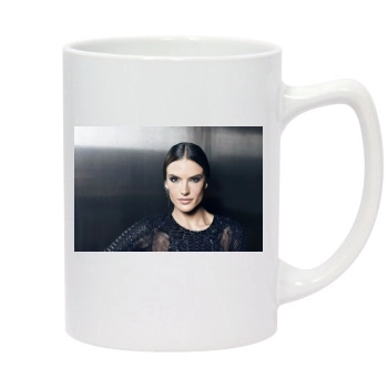 Alessandra Ambrosio 14oz White Statesman Mug