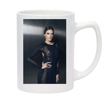 Alessandra Ambrosio 14oz White Statesman Mug