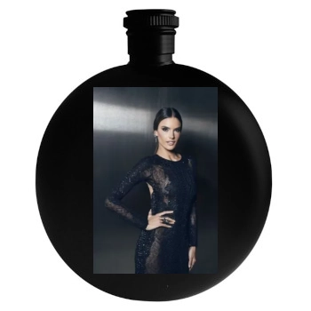 Alessandra Ambrosio Round Flask