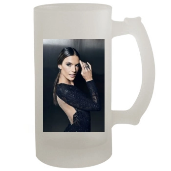 Alessandra Ambrosio 16oz Frosted Beer Stein