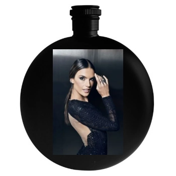 Alessandra Ambrosio Round Flask