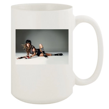 Alessandra Ambrosio 15oz White Mug