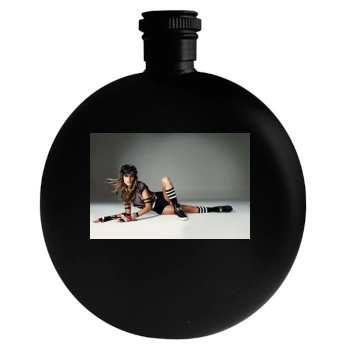 Alessandra Ambrosio Round Flask