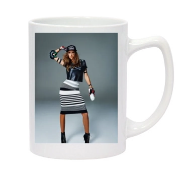 Alessandra Ambrosio 14oz White Statesman Mug