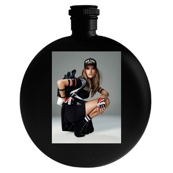 Alessandra Ambrosio Round Flask