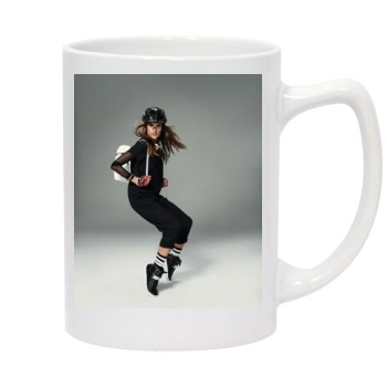 Alessandra Ambrosio 14oz White Statesman Mug